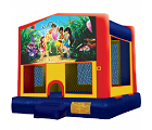 FAIRIES 2 IN 1 MODULE JUMPER - basketball hoop included